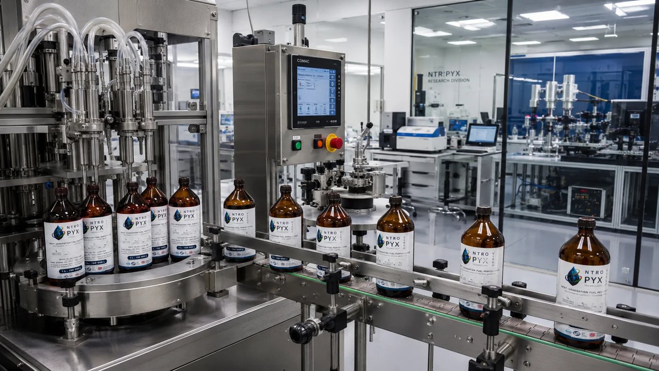 Schweizer Produktionslinie für die Formulierungskontrolle von NTROPYX